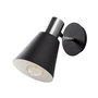 Opviq Kem - 6347 Lámpara de pared Negro y Níquel